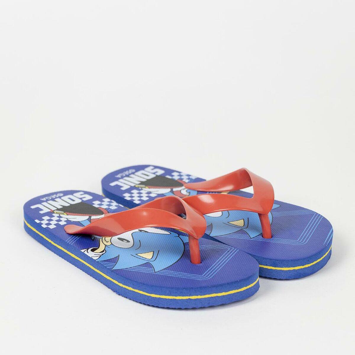 Chanclas para Niños Sonic Azul 3/4