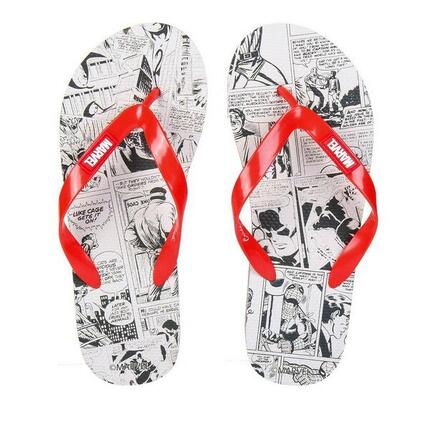 Chanclas para Hombre Marvel Rojo