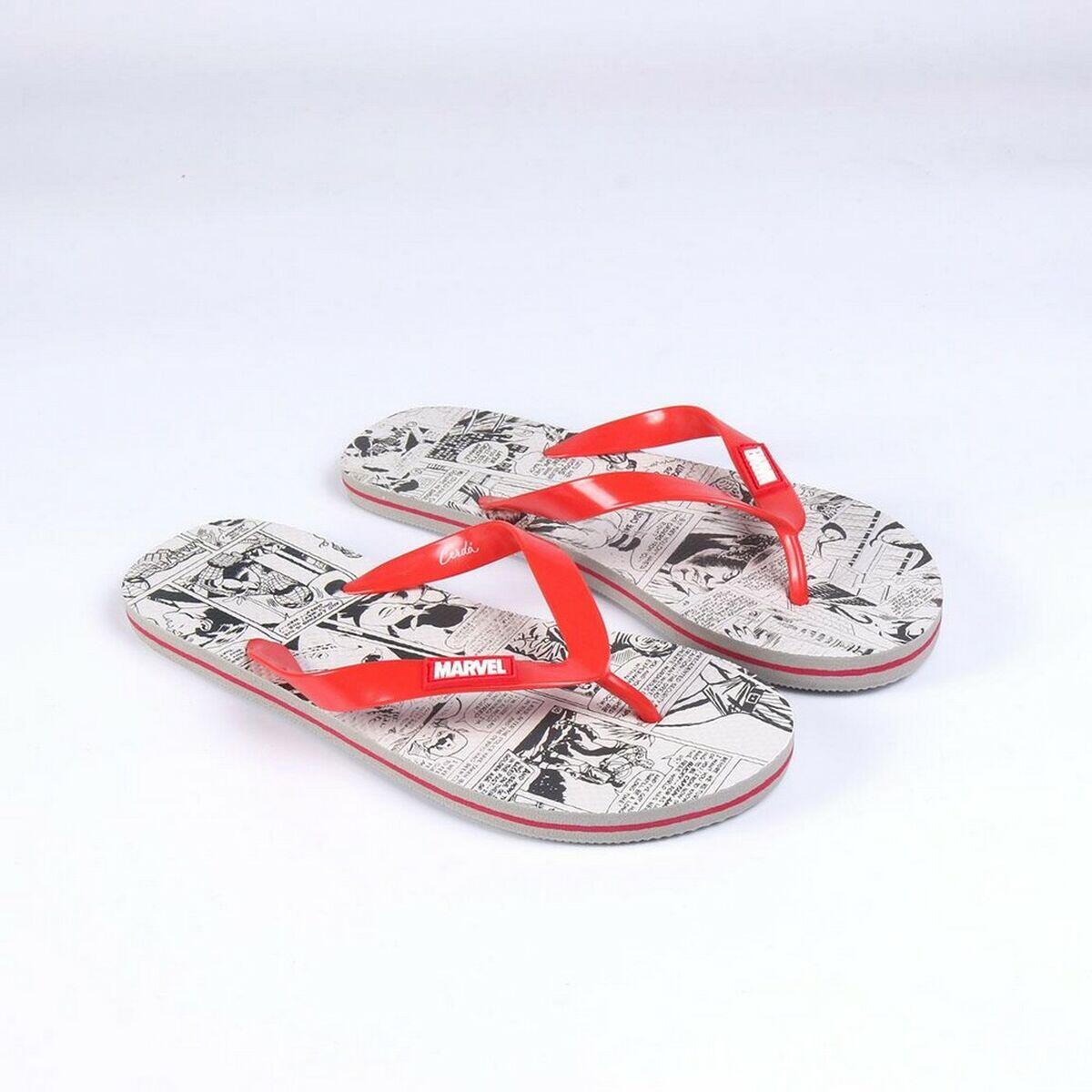 Chanclas para Hombre Marvel Rojo 3/5