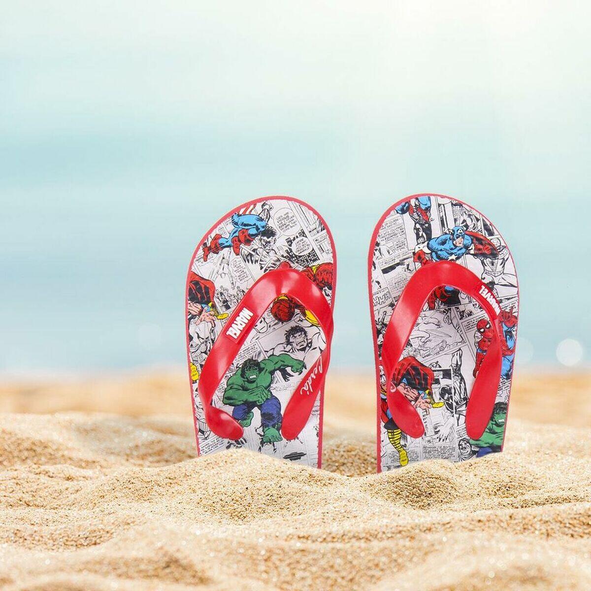 Chanclas para Niños Marvel Rojo 5/5