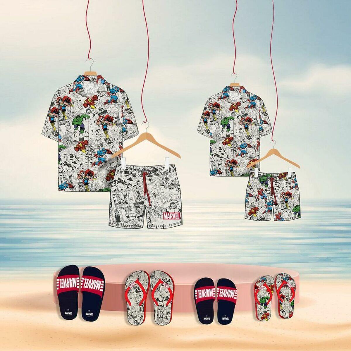 Chanclas para Niños Marvel Rojo 4/5