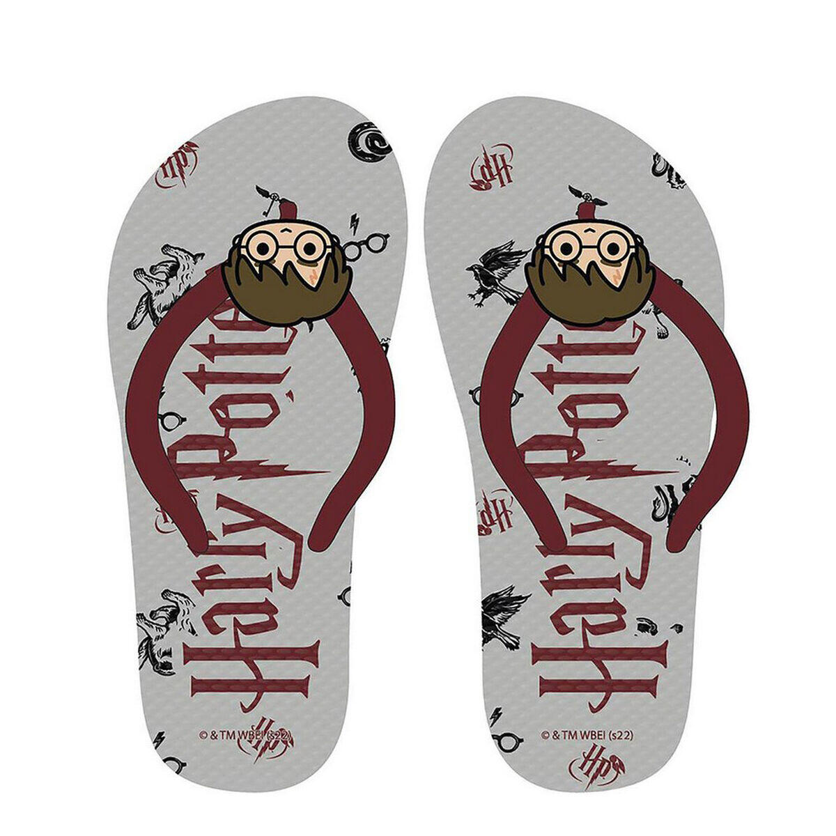 Chanclas para Niños Harry Potter Gris 4/5