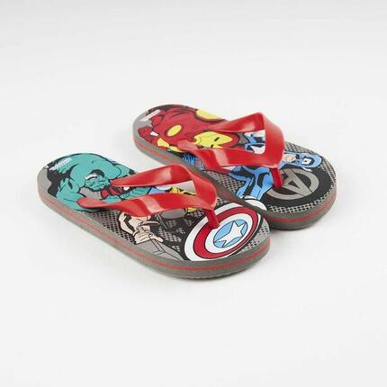 Chanclas para Niños The Avengers Rojo