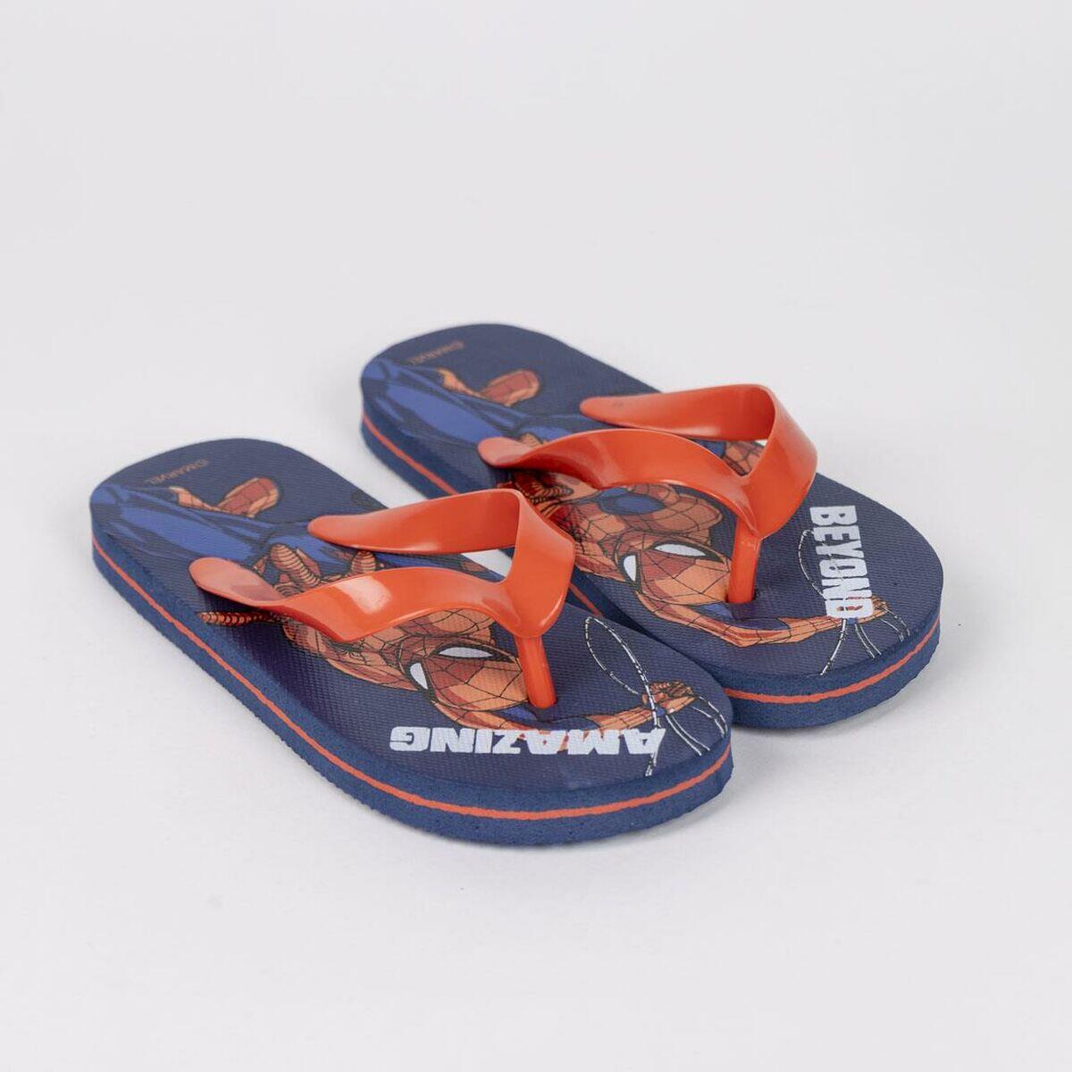 Tongs pour Enfants Spider-Man Bleu foncé 3/4