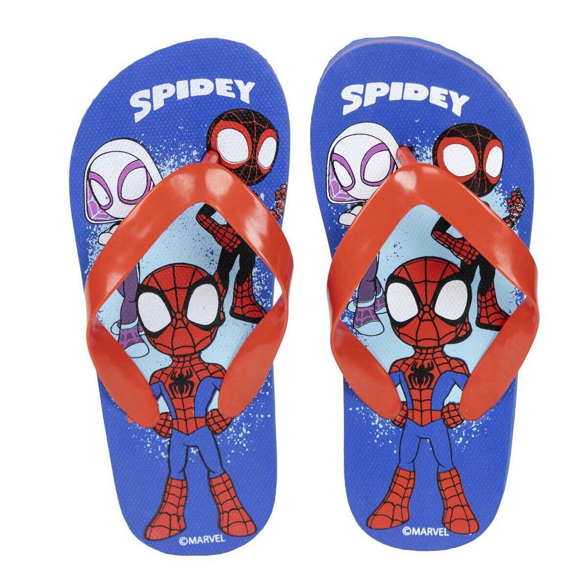 Tongs pour Enfants Spidey Bleu 2/4