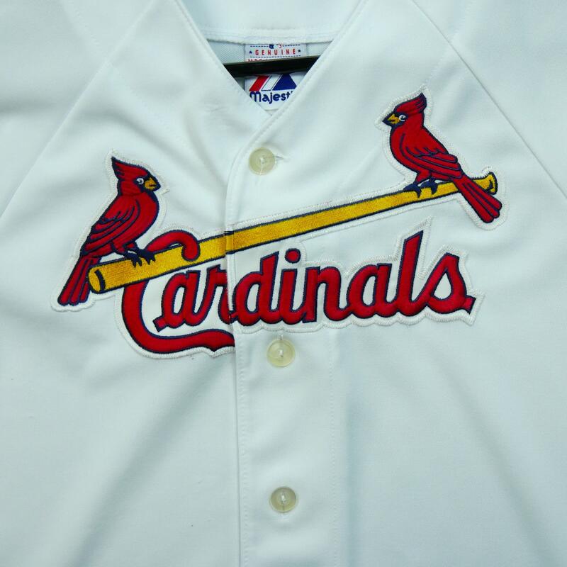 Reconditionné - Maillot Majestic St Louis Cardinals MLB - État Excellent