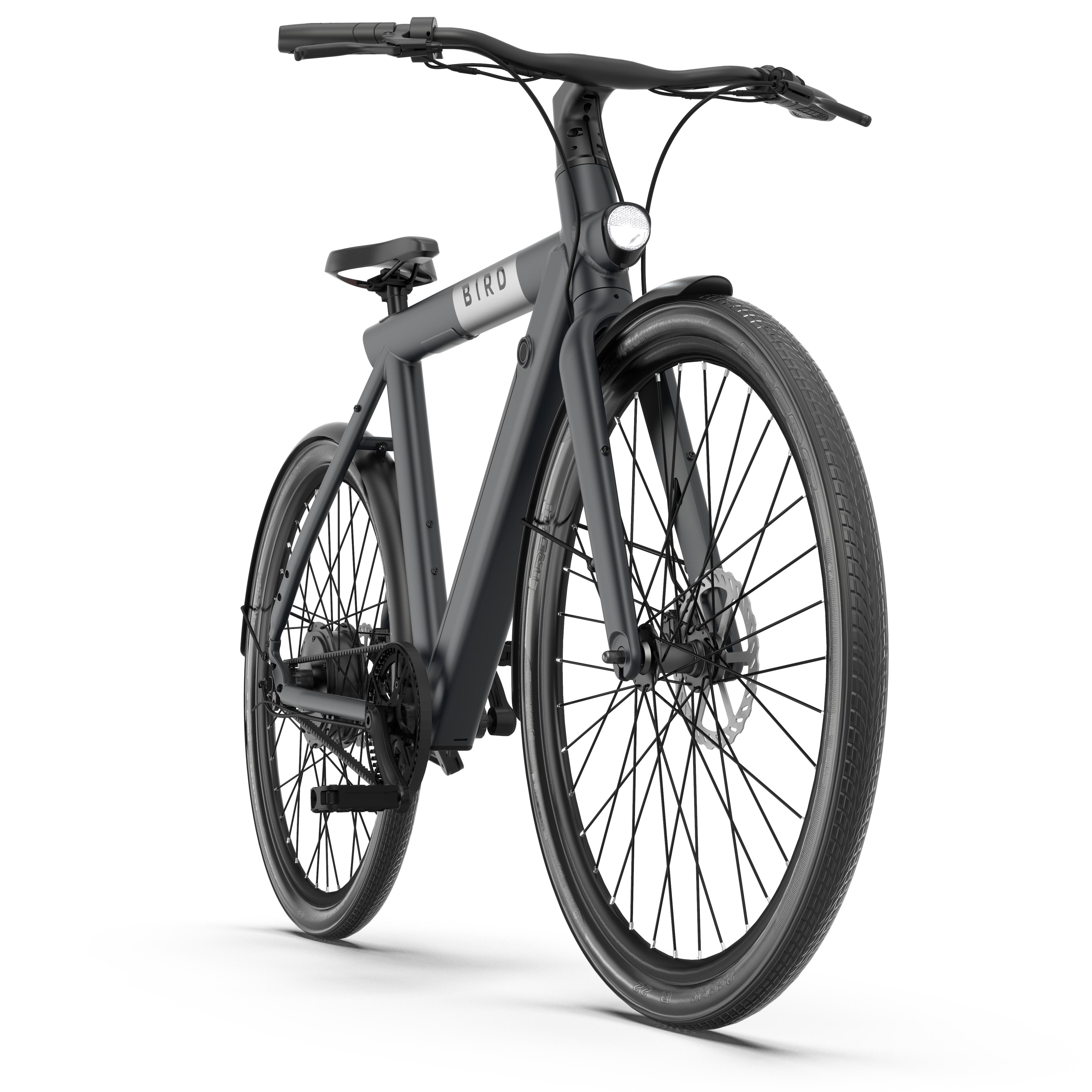 Velo Urbain BirdBike A Frame 28 NOIR 80km 12 8Ah Courroie Freins disques YEEP.ME Decathlon
