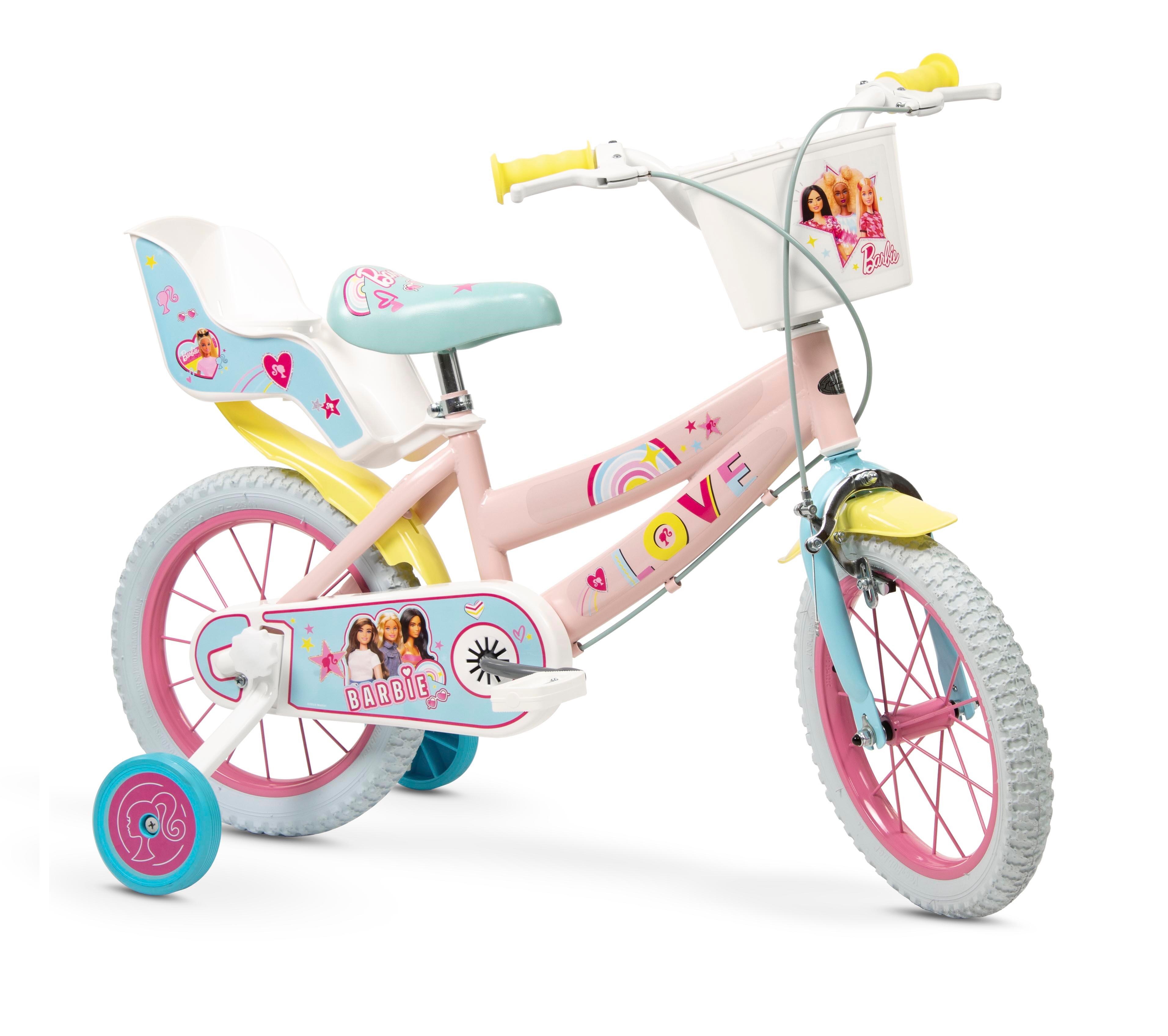 Velo pour Enfants Barbie Rose TOIMSA Decathlon