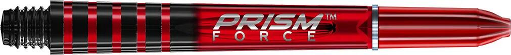 Winmau Prism Force Shaft Short 37mm Rosso 3 pezzi 2/7