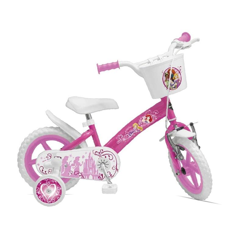 Bicicleta Infantil Huffy 22411W Disney Princess Blanco