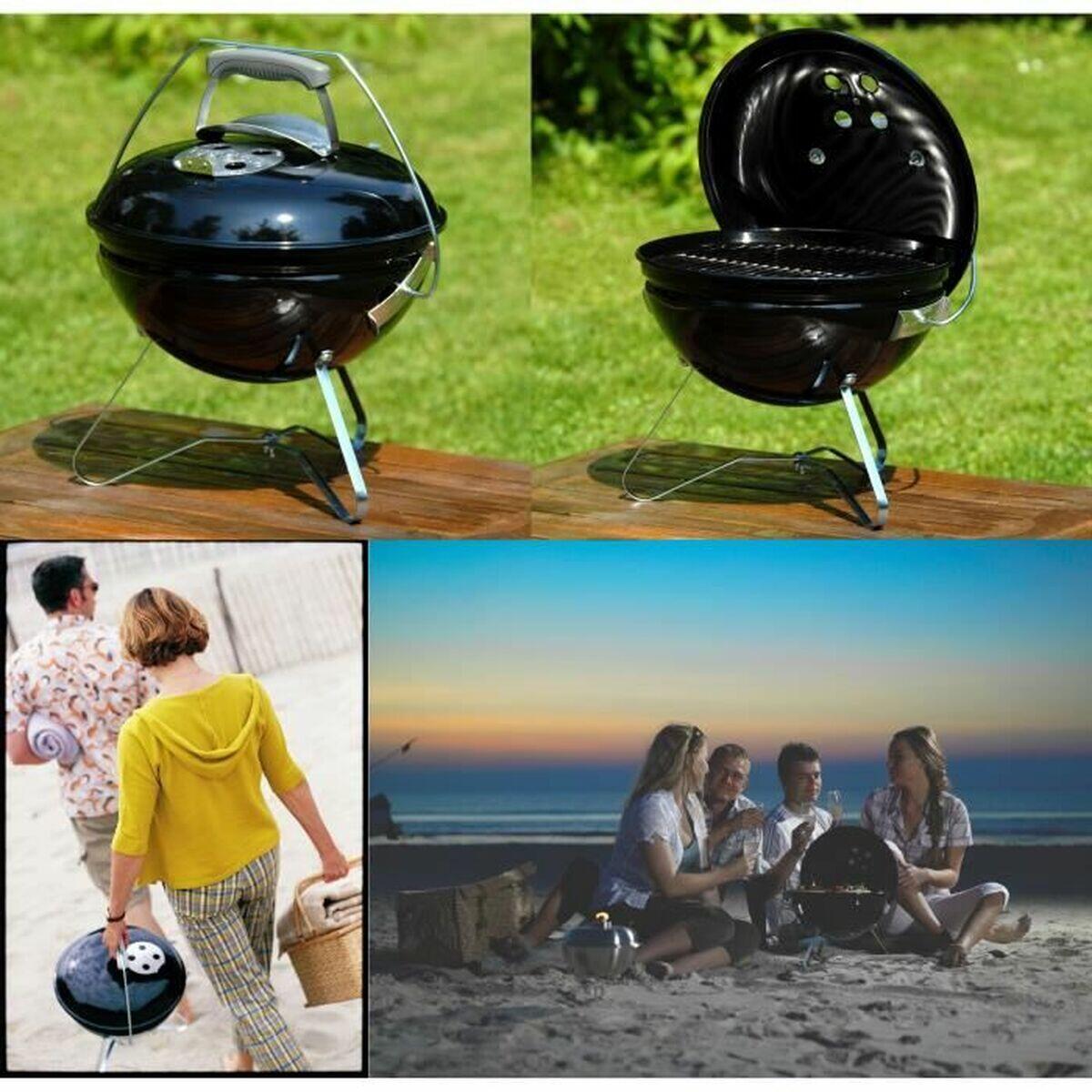 Barbecue Portable Weber Acier chromé 4/4
