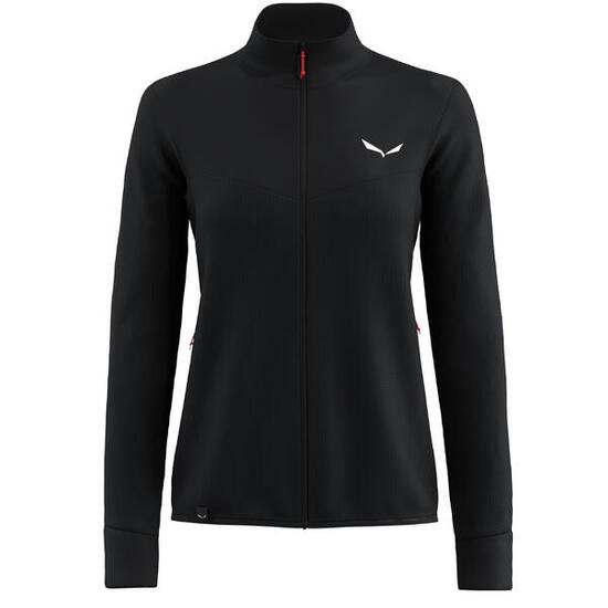 Veste de randonnée full zip femme Salewa Puez Waffle Hyb Pl