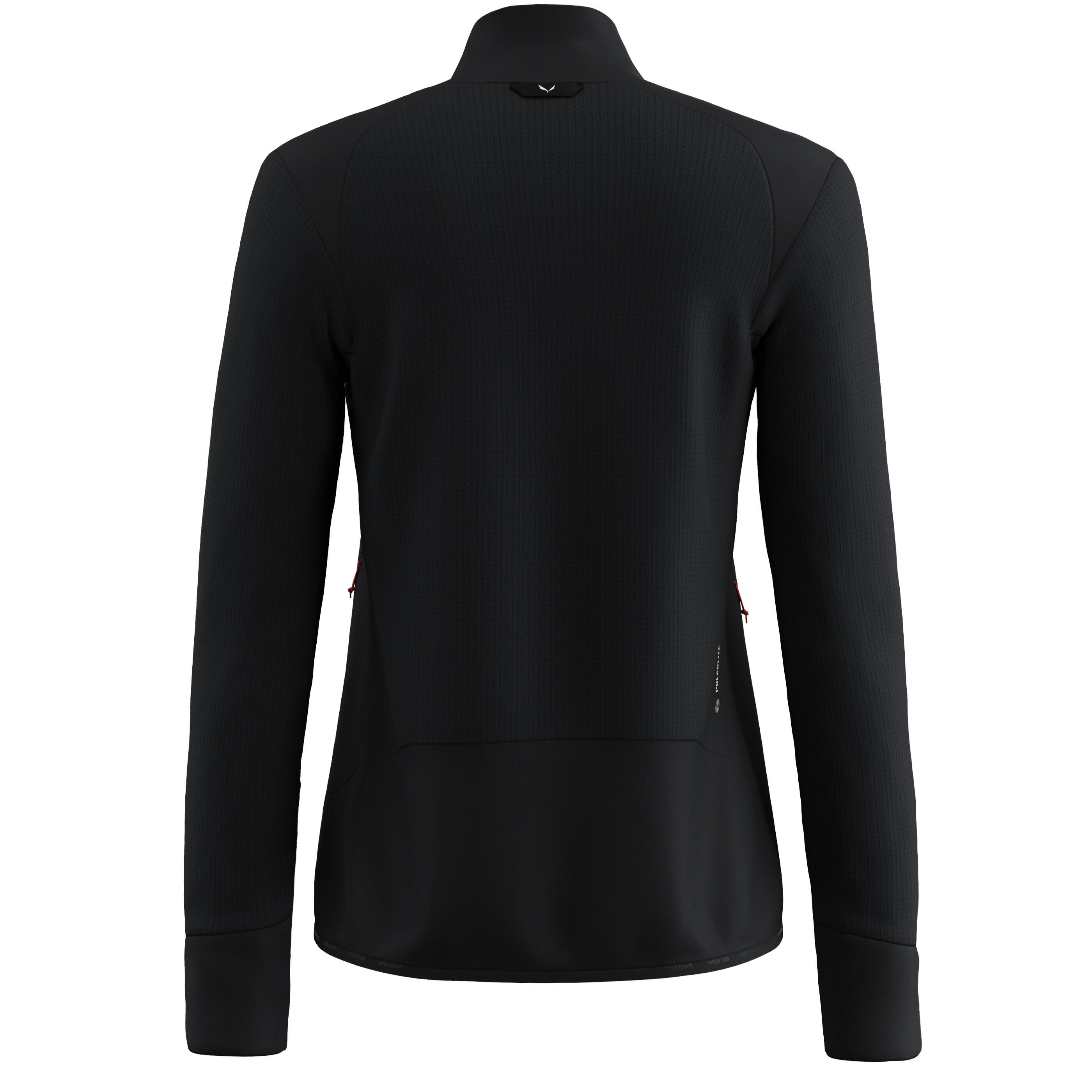 Chaqueta de senderismo con cremallera completa para mujer Salewa Puez Waffle Hyb 2/5
