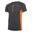 Camiseta para Hombre Trangoworld Moysalen Gris/Naranja