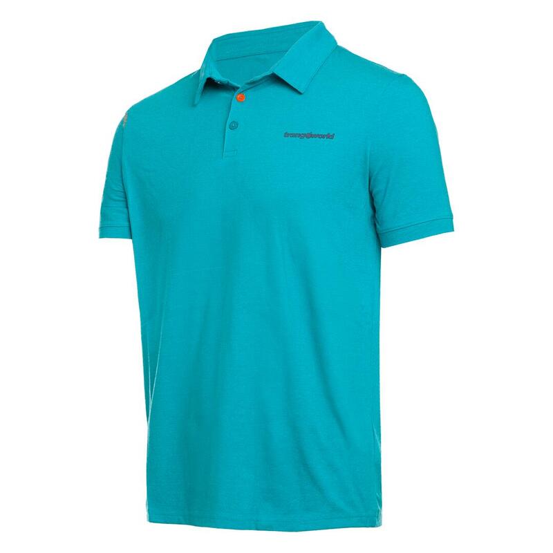 Polo manga corta para Hombre Trangoworld Finu Azul