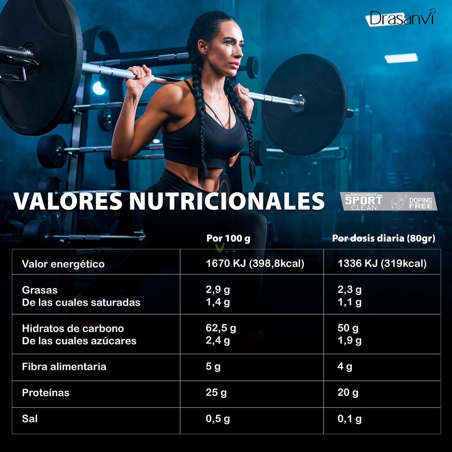 Weight Gainer Sport Live - Aumento masa muscular - Cookies and Cream - 3Kg 5/6