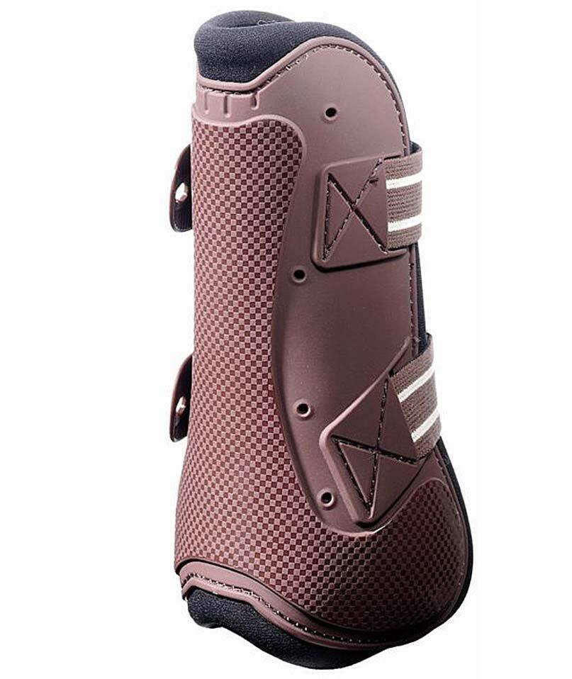 Guêtres antérieurs pour cheval Ouvertes en neoprène + crochets Tattini Pro 3/3