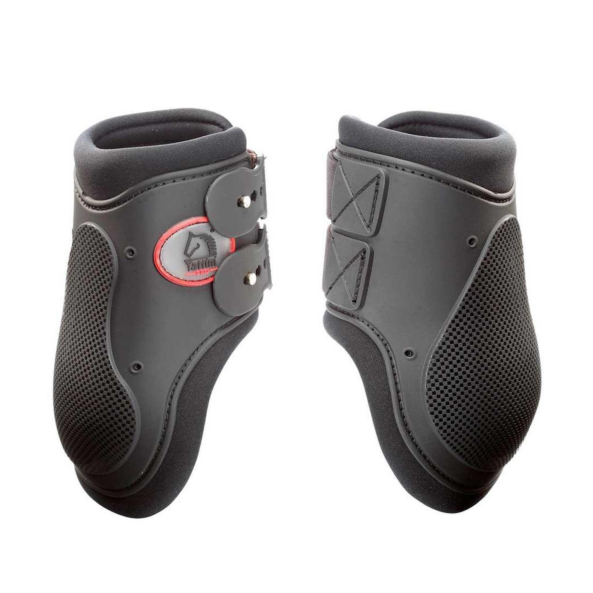 Neoprene horse fetlock protectors + hook Tattini Pro