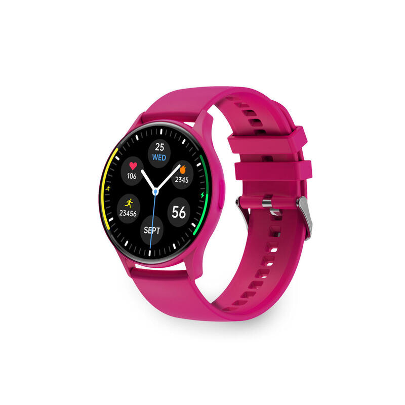 KSIX SMARTWATCH CORE AMOLED FUCHSIA ÉDITION LIMITÉE