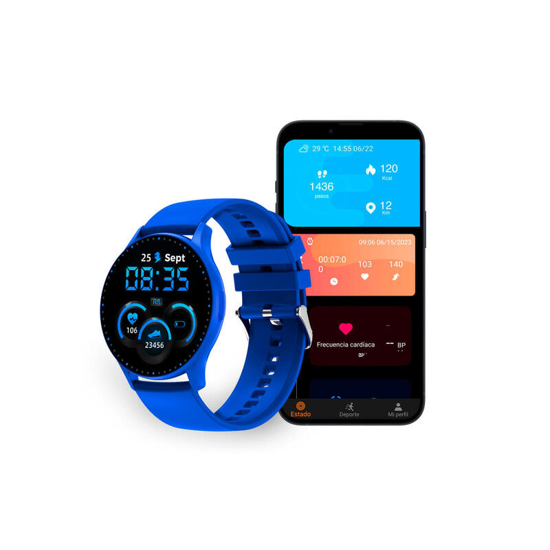 KSIX SMARTWATCH CORE AMOLED AZUL LIMITED EDITION