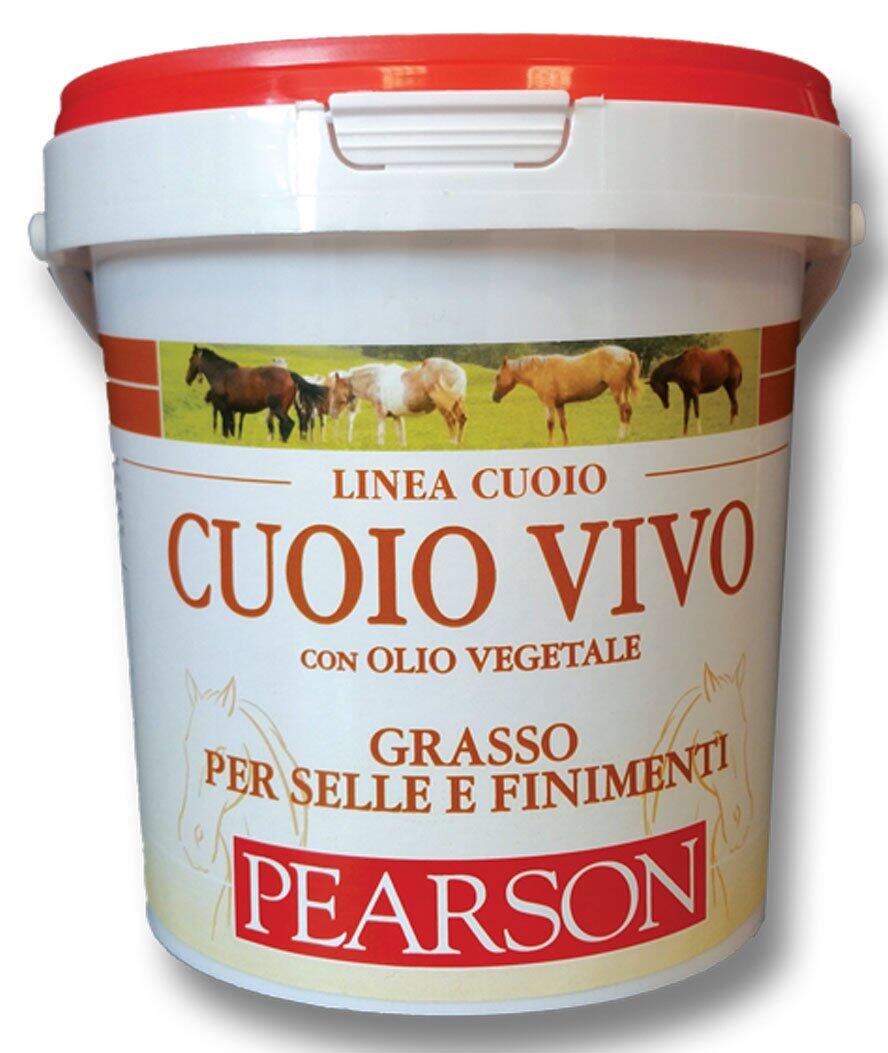 GUGLIELMO PEARSON CUOIO VIVO grasso penetrante per ingrassare selle e finimenti in cuoio 1000 ml