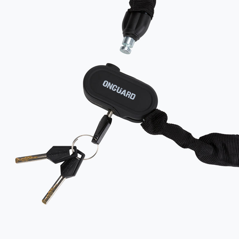 OnGuard FASTLOCK 8283 kerékpárzár LÁNC 3 x Kulcs kóddal