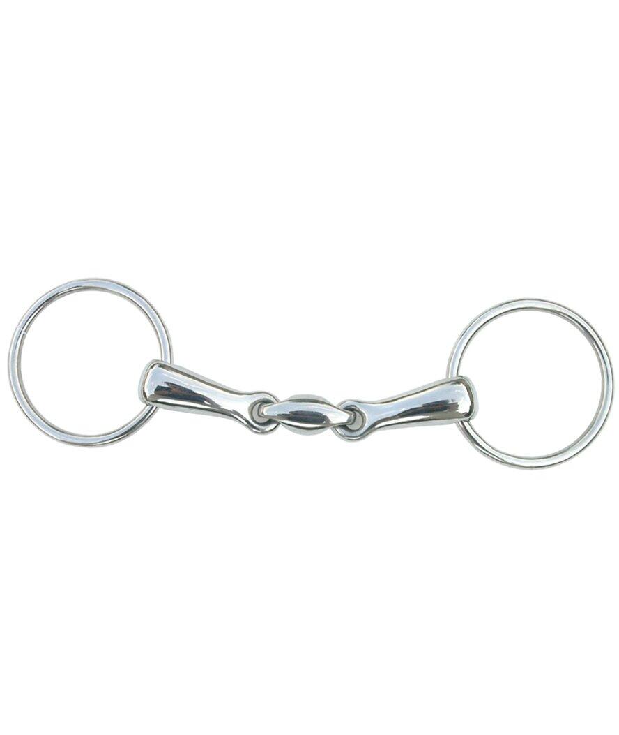 TATTINI 2-Ring Gebiss aus Edelstahl Tattini