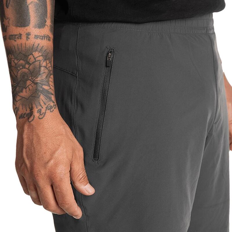 Pantalón corto para Hombre Trangoworld Balme Gris protección UV+30