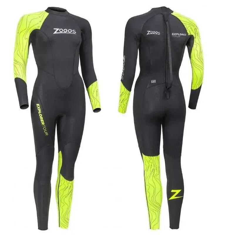 Women’s Neoprene Triathlon Wetsuit Zoggs Explorer Tour FS
