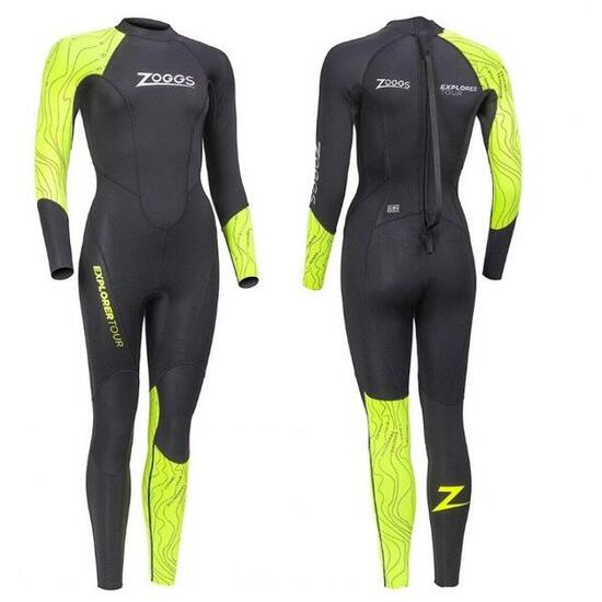 Combinaison de Triathlon Néoprène Femme Zoggs Explorer Tour FS