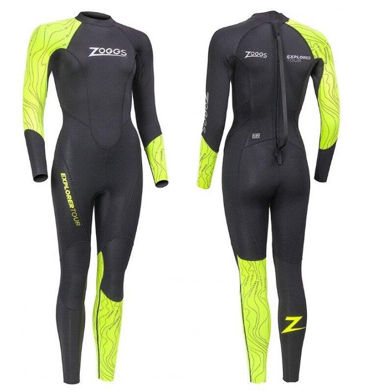 Combinaison de Triathlon Néoprène Femme Zoggs Explorer Tour FS