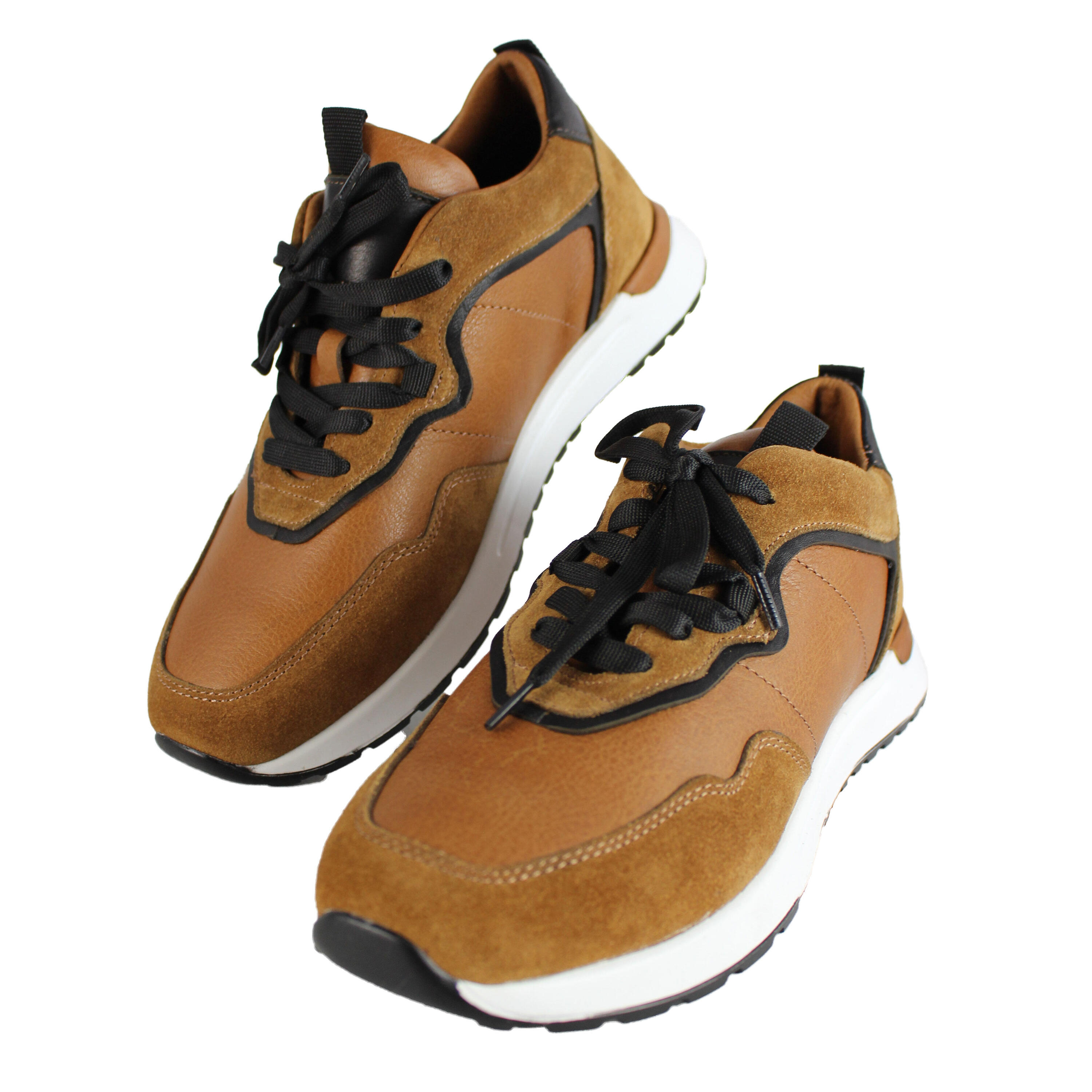 Zapatillas sneaker para mujer de Piel Estilo casual 3/4