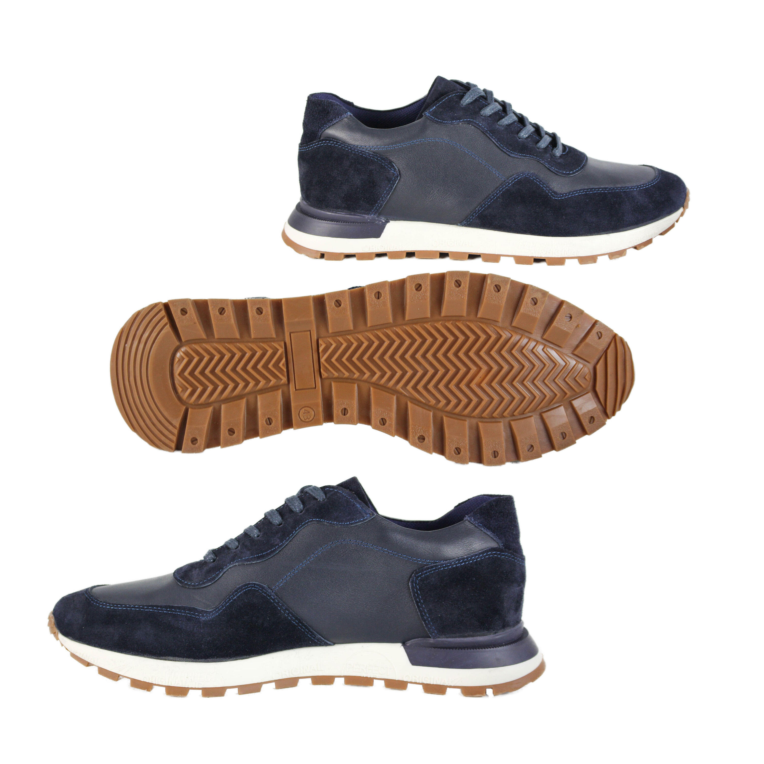 Zapatillas sneaker para hombre de Piel Estilo casual 3/5