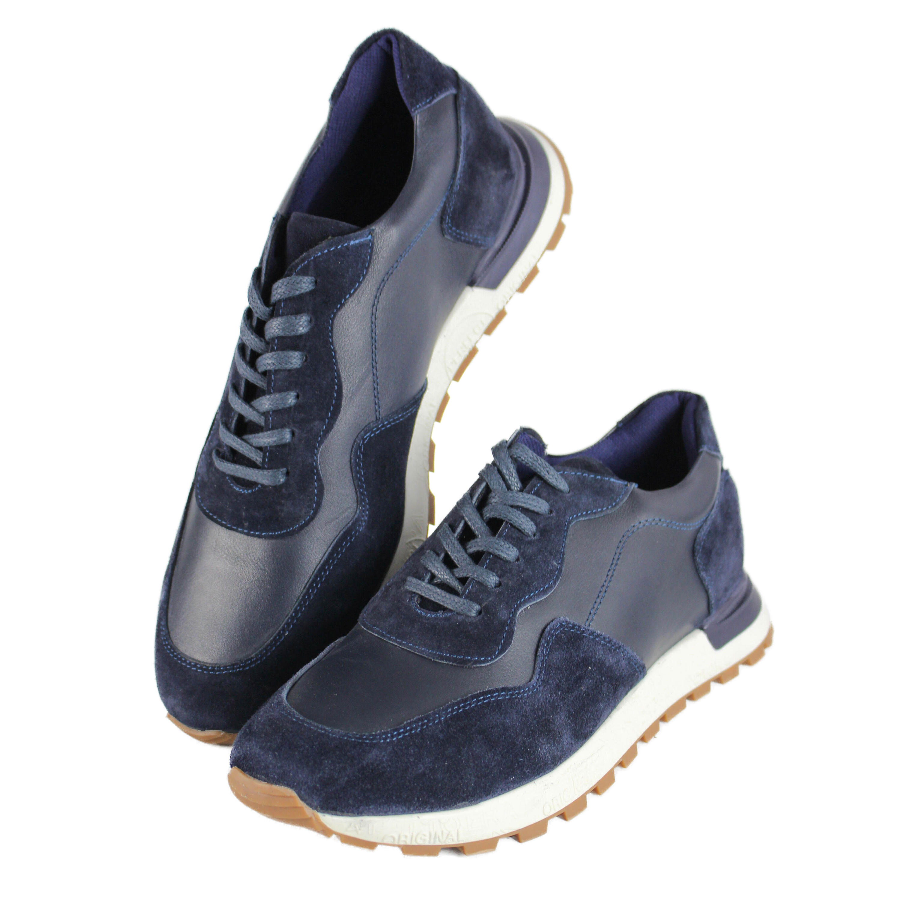 Zapatillas sneaker para hombre de Piel Estilo casual 4/5