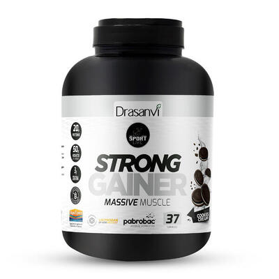 Weight Gainer Sport Live - Aumento masa muscular - Doble Chocolate - 3Kg