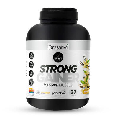 Weight Gainer Sport Live - Aumento masa muscular - Doble Chocolate - 3Kg