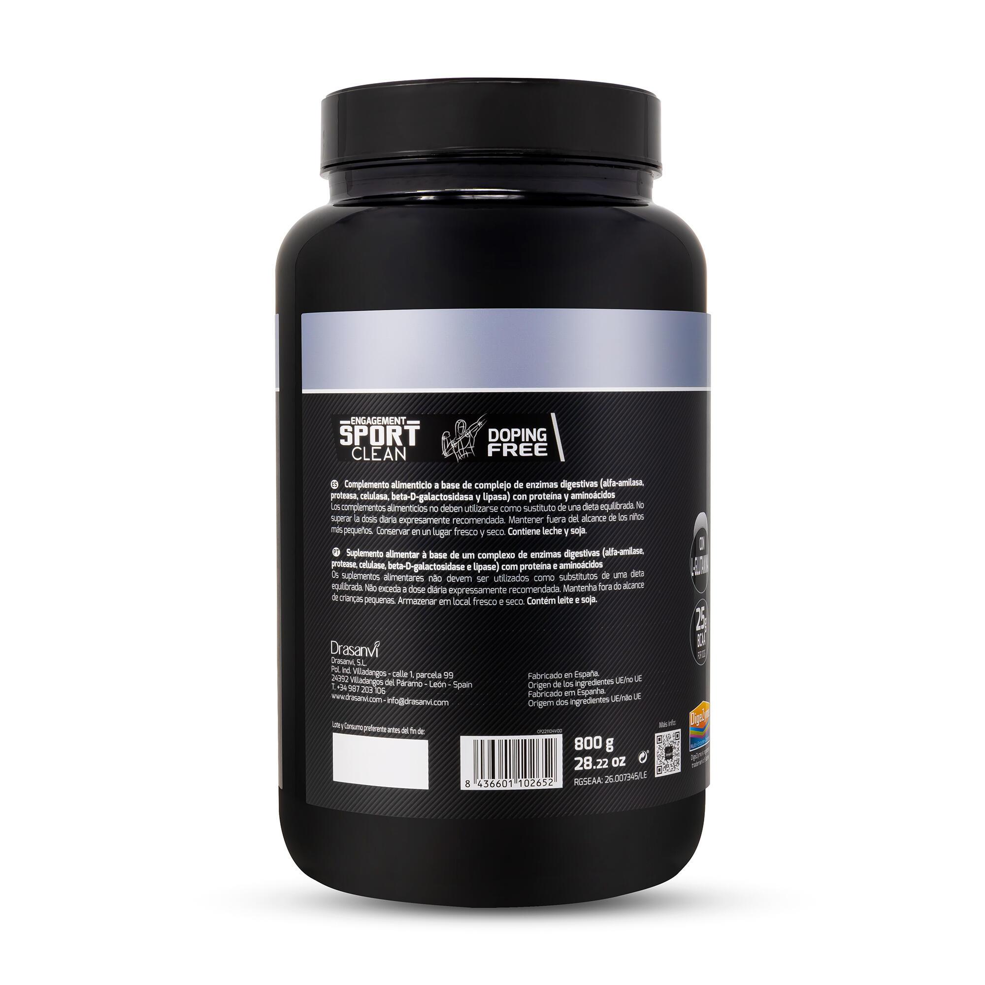 Whey Protein Isolate Sport Live - Sabor Neutro - 800Gr 2/6