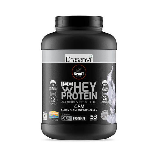 Whey Protein Isolate Sport Live - Chocolate Blanco - 1,6Kg - DRASANVI