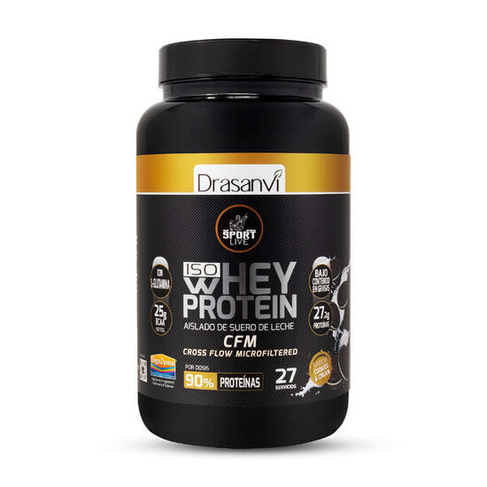 Whey Protein Isolate Sport Live - Chocolate Blanco - 800Gr - DRASANVI
