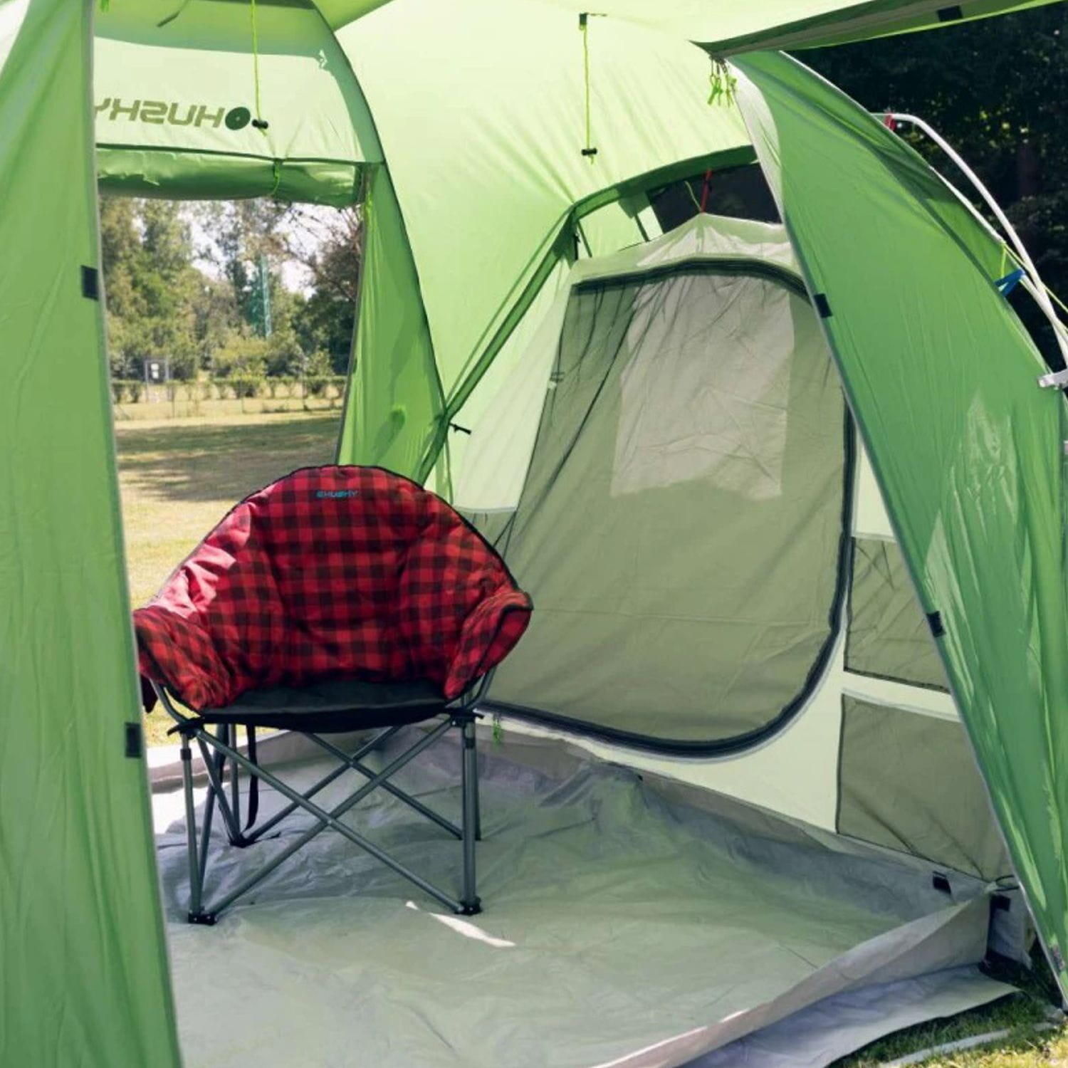 Boston 4 Dural - tenda familiare - 4 persone - Verde 4/7