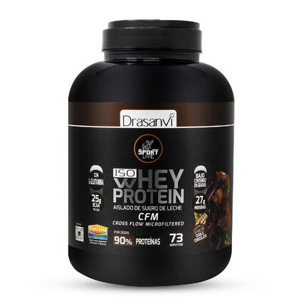 Whey Protein Isolate Sport Live - Sabor Neutro - 2,2Kg - DRASANVI