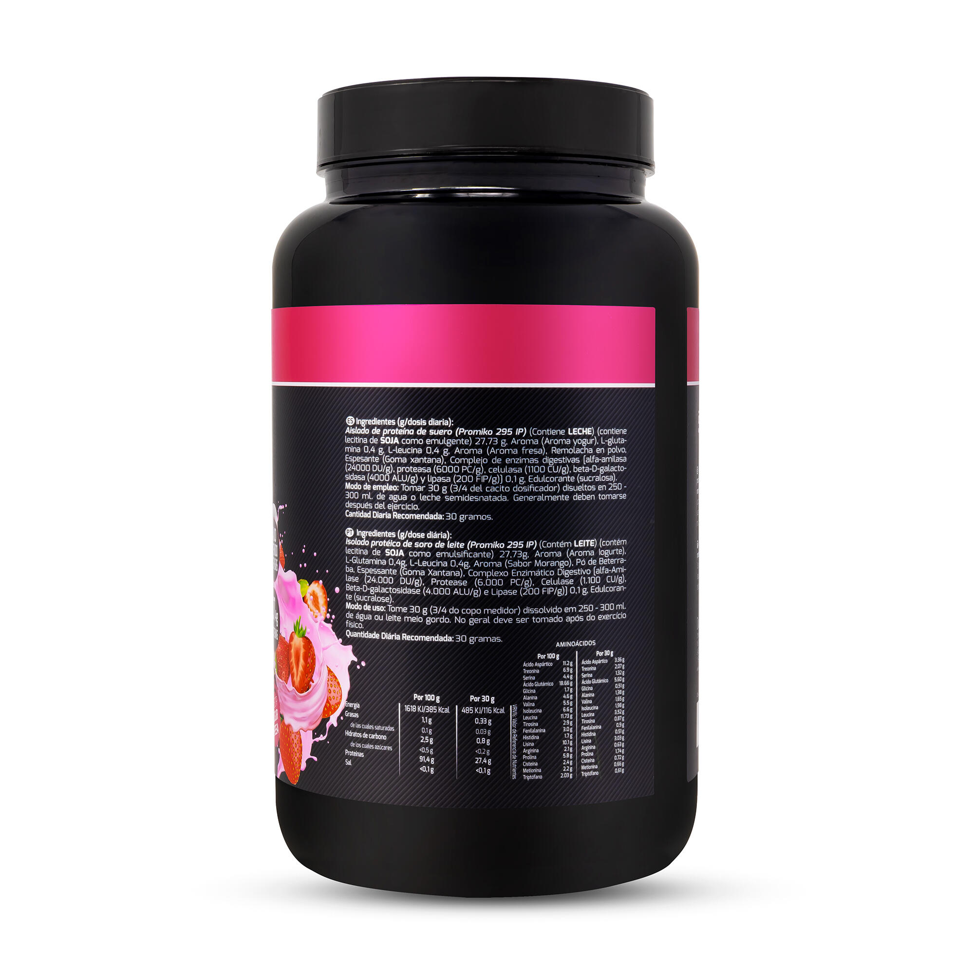 Whey Protein Isolate Sport Live - Yogur Fresa - 800Gr 2/6
