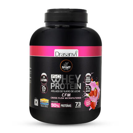 Whey Protein Isolate Sport Live - Cookies and Cream - 2,2Kg - DRASANVI