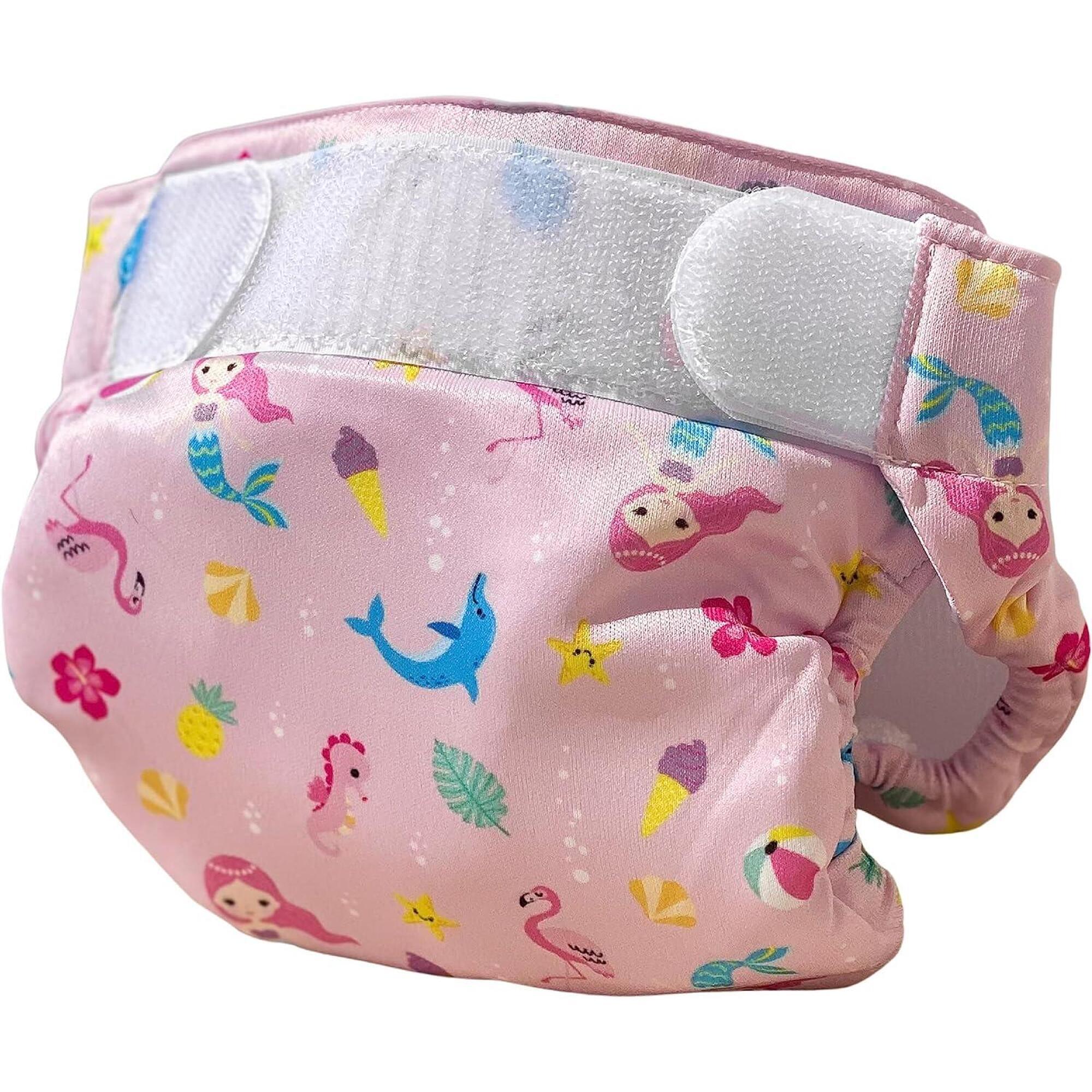 Freds Swim Academy - Freds Nappy En Rose - Couche De Bain - Rose - Decathlon