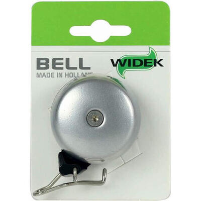 Stijlvolle widek bel paperclip zilver op kaart 4280
