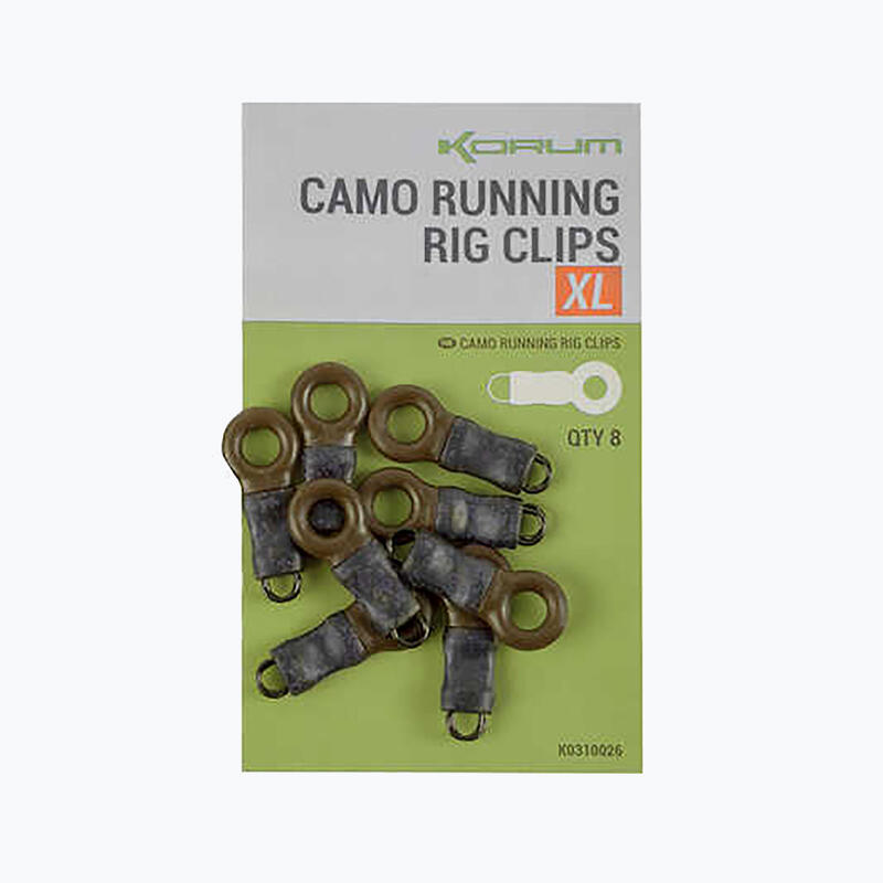 Korum Running Rig Clips Connettore per cestello mimetico