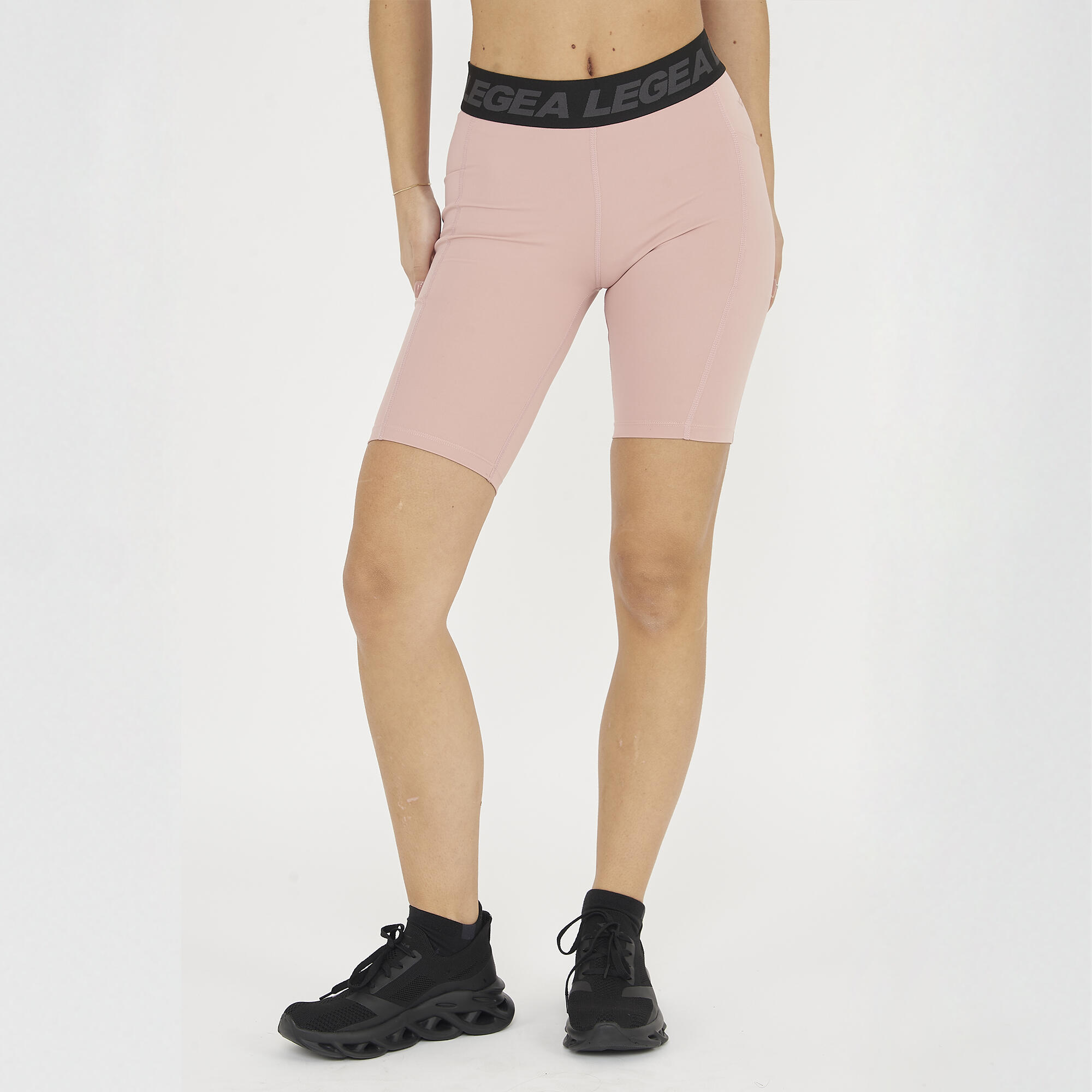 Legea - Short Fitness Femme Teti – Confort Et Respirabilité - Cycliste De Gymnastique - Rose - Decathlon