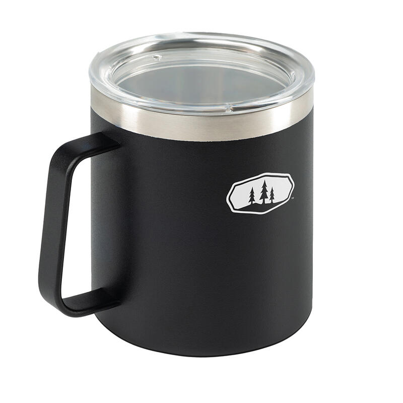 Cupă Drumeție Pohar De Camping Glacier Stainless Camp Cup Negru