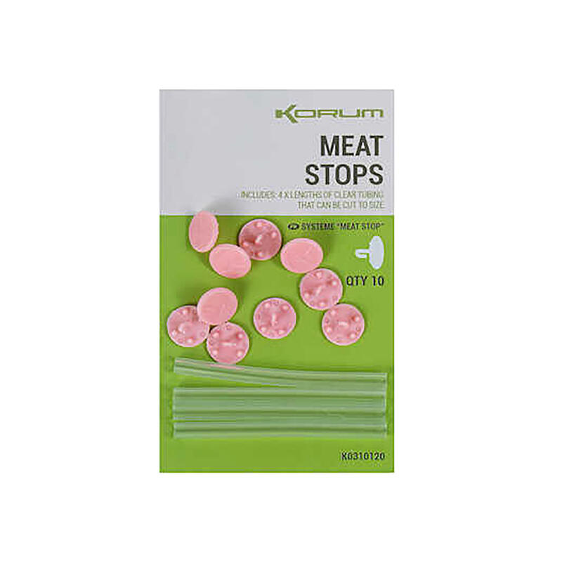 Stopery do przynęt Korum Meat Stops 10 szt.