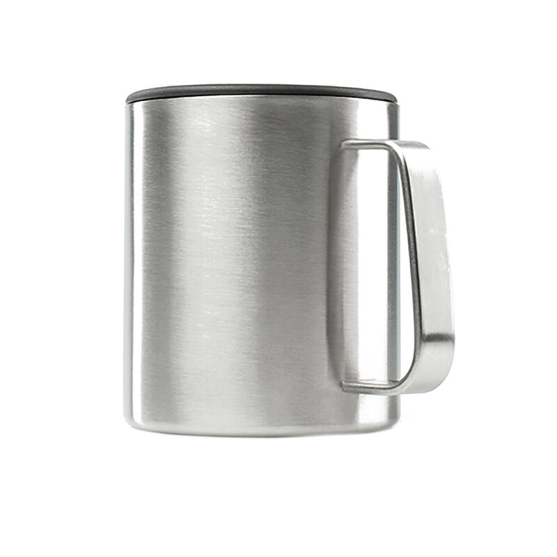 Cupă Drumeție Pahar Camping Glacier Stainless Argintiu